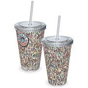 Where's Waldo Department Store Acrylic Travel Cup